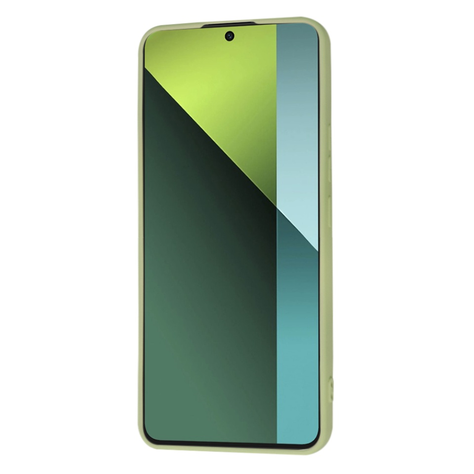 Husa pentru Xiaomi Redmi Note 13 Pro 5G / Poco X6 din Silicon Catifelat, Protectie Premium, Skyddar SoftElegance - Verde - 2 | YEO