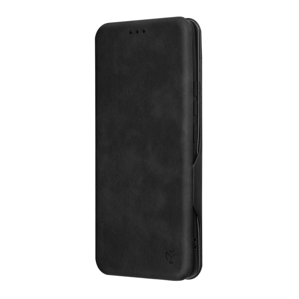 Husa pentru Xiaomi Redmi Note 14 Pro 5G / Poco X7, SKYDDAR INNOVATION, Safe Wallet tip carte din Piele Ecologica, Suport Carduri, Inchidere Magnetica, Negru, set cu sticker - 3 | YEO