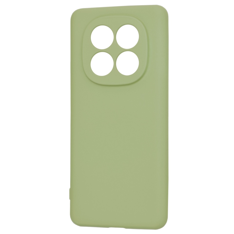 Husa pentru Xiaomi Redmi Note 14 Pro+ din Silicon Catifelat, Protectie Premium, Skyddar SoftElegance - Verde - 1 | YEO