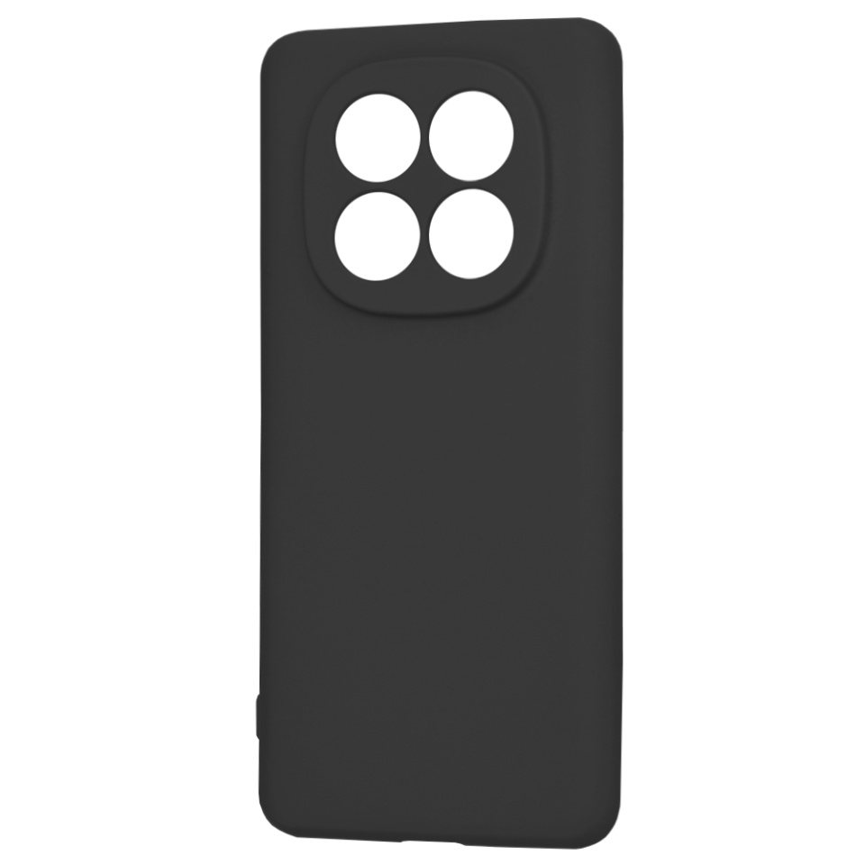 Husa pentru Xiaomi Redmi Note 14 Pro+ din Silicon Catifelat, Protectie Premium, Skyddar SoftElegance - Negru - 1 | YEO