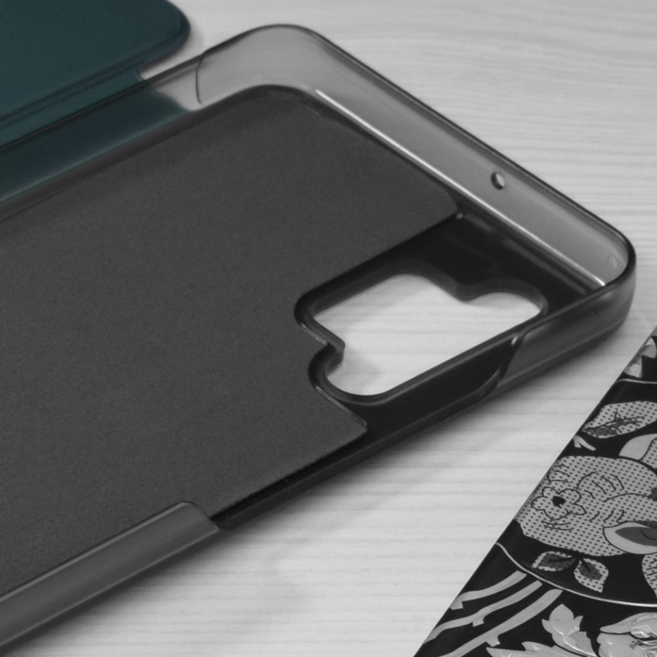 Husa Samsung Galaxy A32 4G tip carte, Techsuit eFold - Dark Green - 2 | YEO