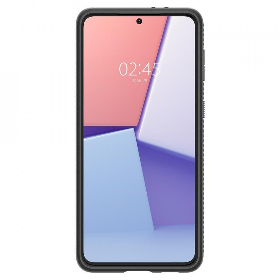 Husa Samsung Galaxy S21, Liquid Air Spigen - Negru - 2 | YEO