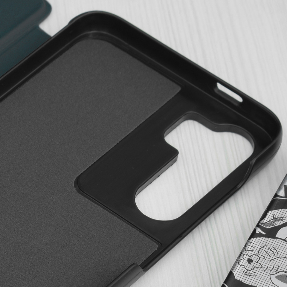 Husa Samsung Galaxy S23 FE tip carte, Techsuit eFold - Verde - 3 | YEO