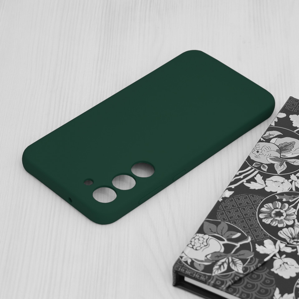 Husa Samsung Galaxy S23 Plus din silicon moale, Techsuit Soft Edge - Verde - 3 | YEO