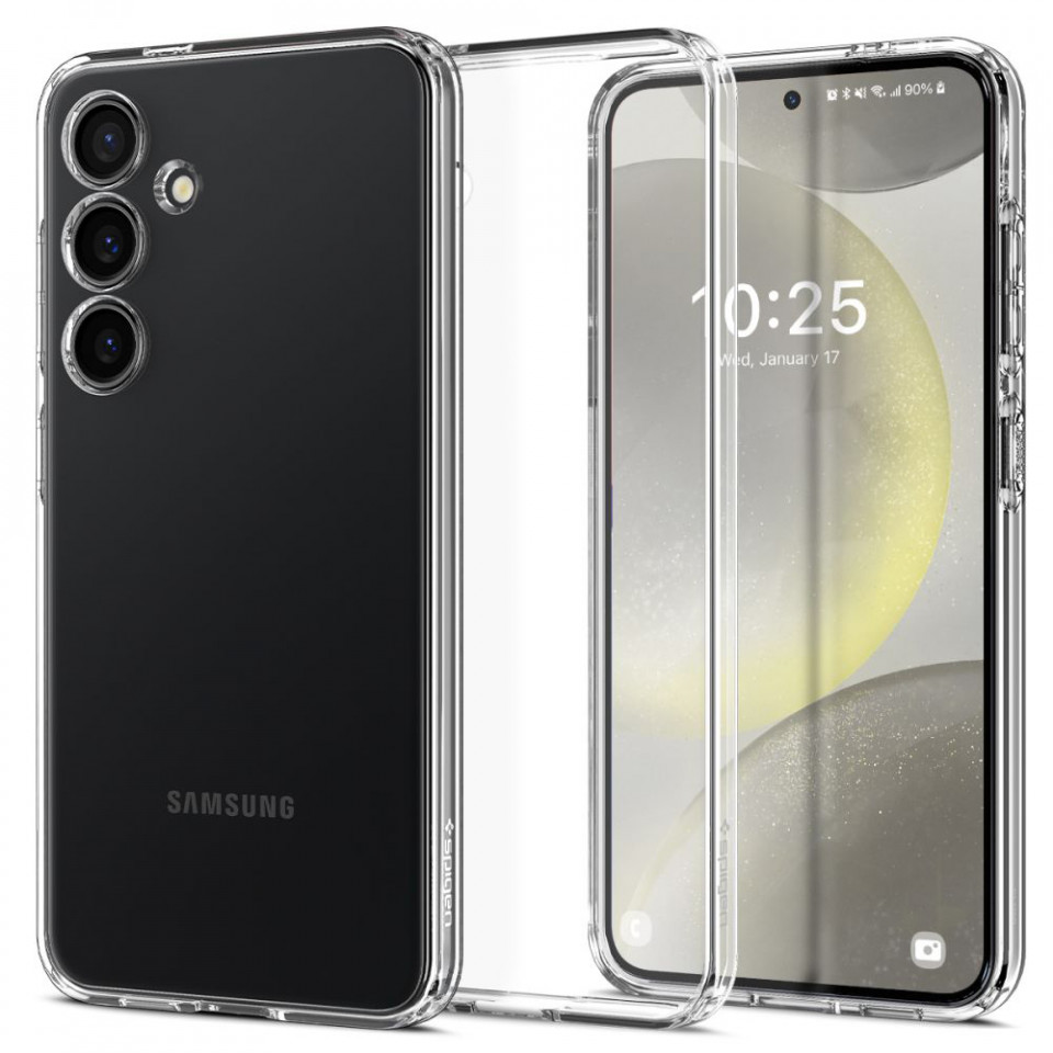 Husa Samsung Galaxy S24, Spigen Liquid Crystal - Transparenta