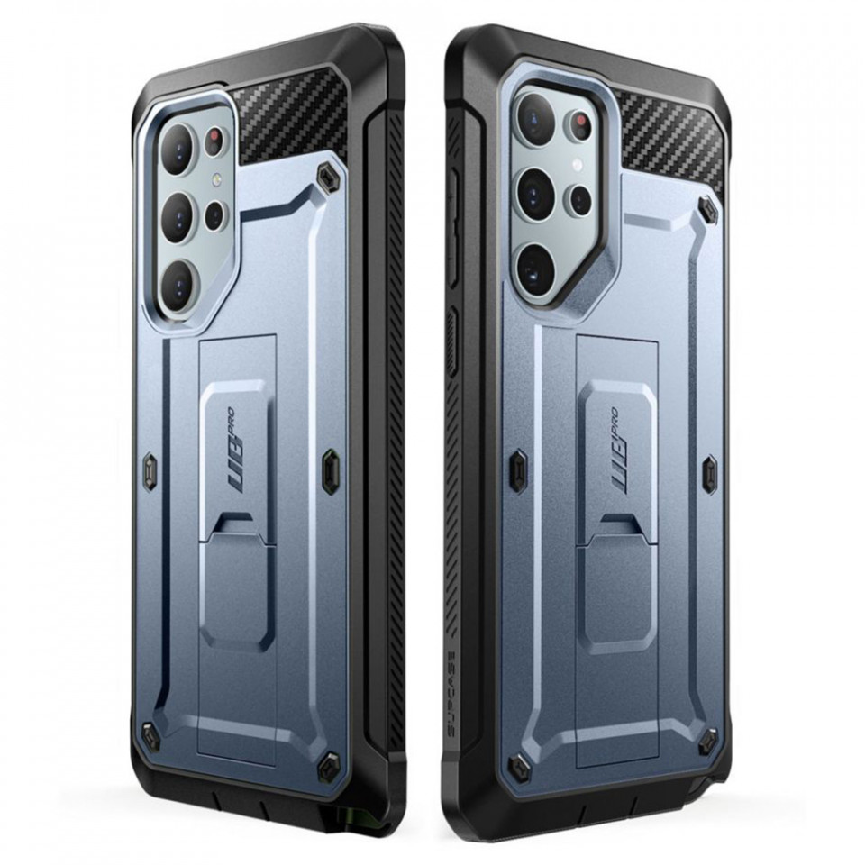 Husa Samsung Galaxy S24 Ultra, Supcase Unicorn Beetle Pro - Albastru - 1 | YEO