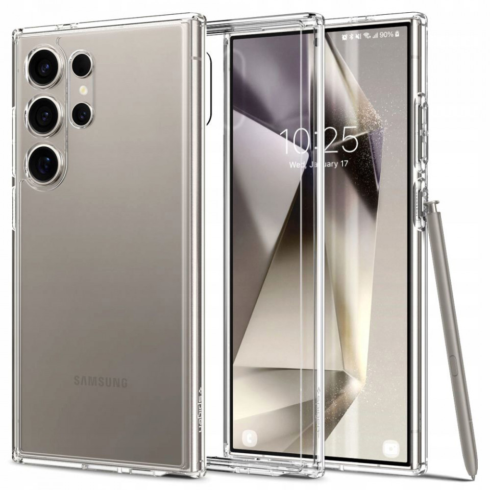Husa Samsung Galaxy S24 Ultra, Ultra Hybrid Spigen - Transparenta