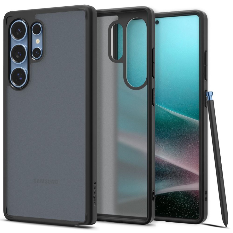 Husa Samsung Galaxy S25 Ultra, Ultra Hybrid Spigen - Cenusiu