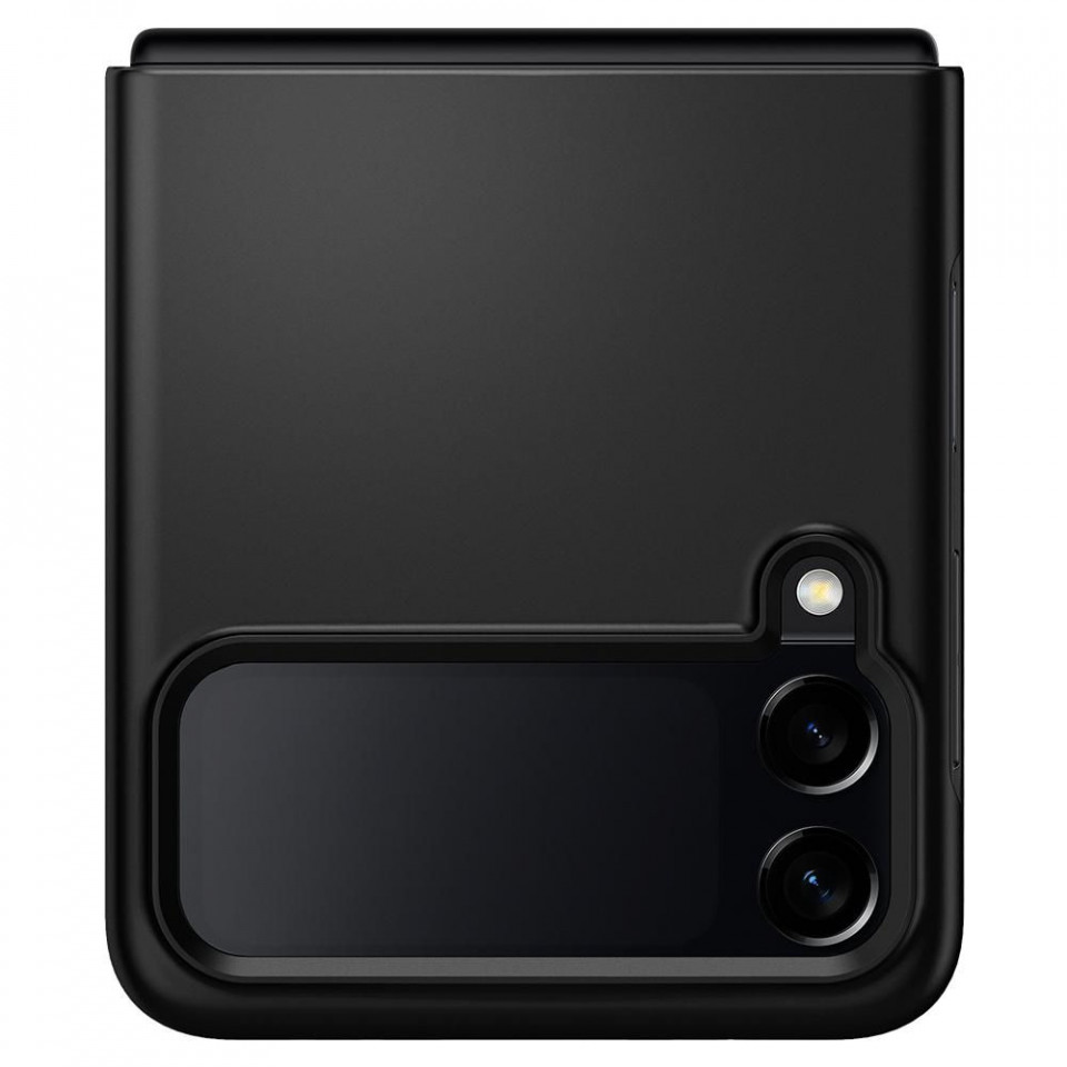 Husa Samsung Galaxy Z Flip3 5G, Spigen AirSkin - Negru - 4 | YEO