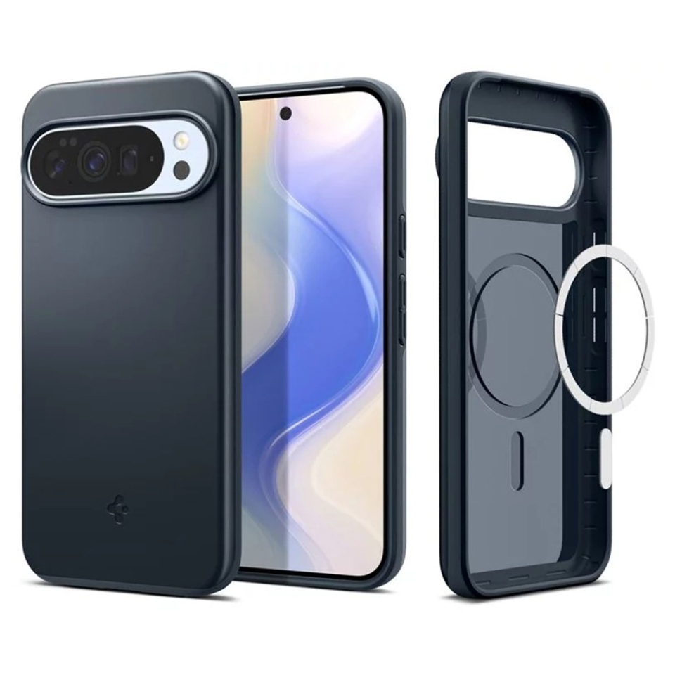 Husa slim Google Pixel 10 Pro XL, Spigen Thin Fit - Albastru inchis
