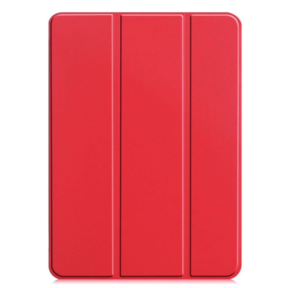 Husa tableta pentru iPad Pro 13 (2024), SKYDDAR INNOVATION, cu suport Multi-Unghi si functie Sleep/Wake, FoldPro, Rosu, set cu sticker - 1 | YEO