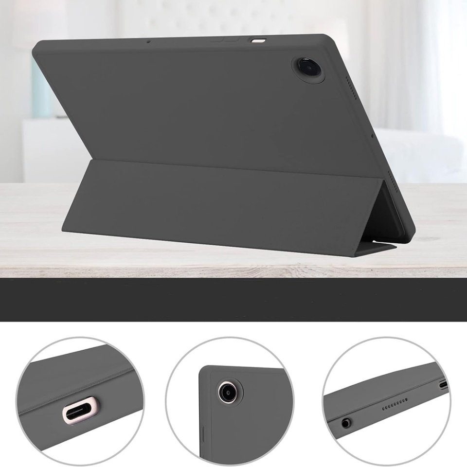 Husa tableta pentru Samsung Galaxy Tab A8 10.5 (2021) cu suport cu 2 Unghiuri și functie Sleep/Wake, SKDR OfficeMate - Verde deschis - 1 | YEO