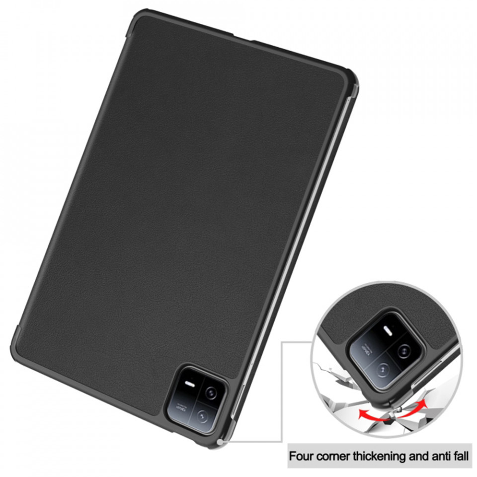 Husa tableta pentru Xiaomi Pad 6 / Pad 6 Pro cu suport Multi-Unghi și functie Sleep/Wake , SKYDDAR FoldVision - Negru - 3 | YEO