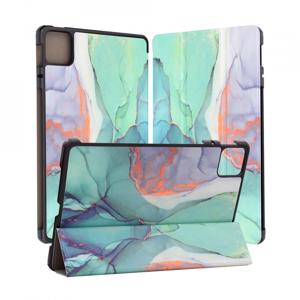 Husa tableta pentru Xiaomi Pad 6 / Pad 6 Pro cu suport Multi-Unghi și functie Sleep/Wake , SKYDDAR FoldVision Colour - Green time