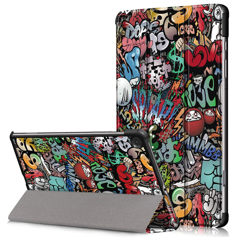Husa tableta Samsung Galaxy Tab S6 Lite (2020 / 2022 / 2024) , Techsuit FoldPro - Urban Vibe