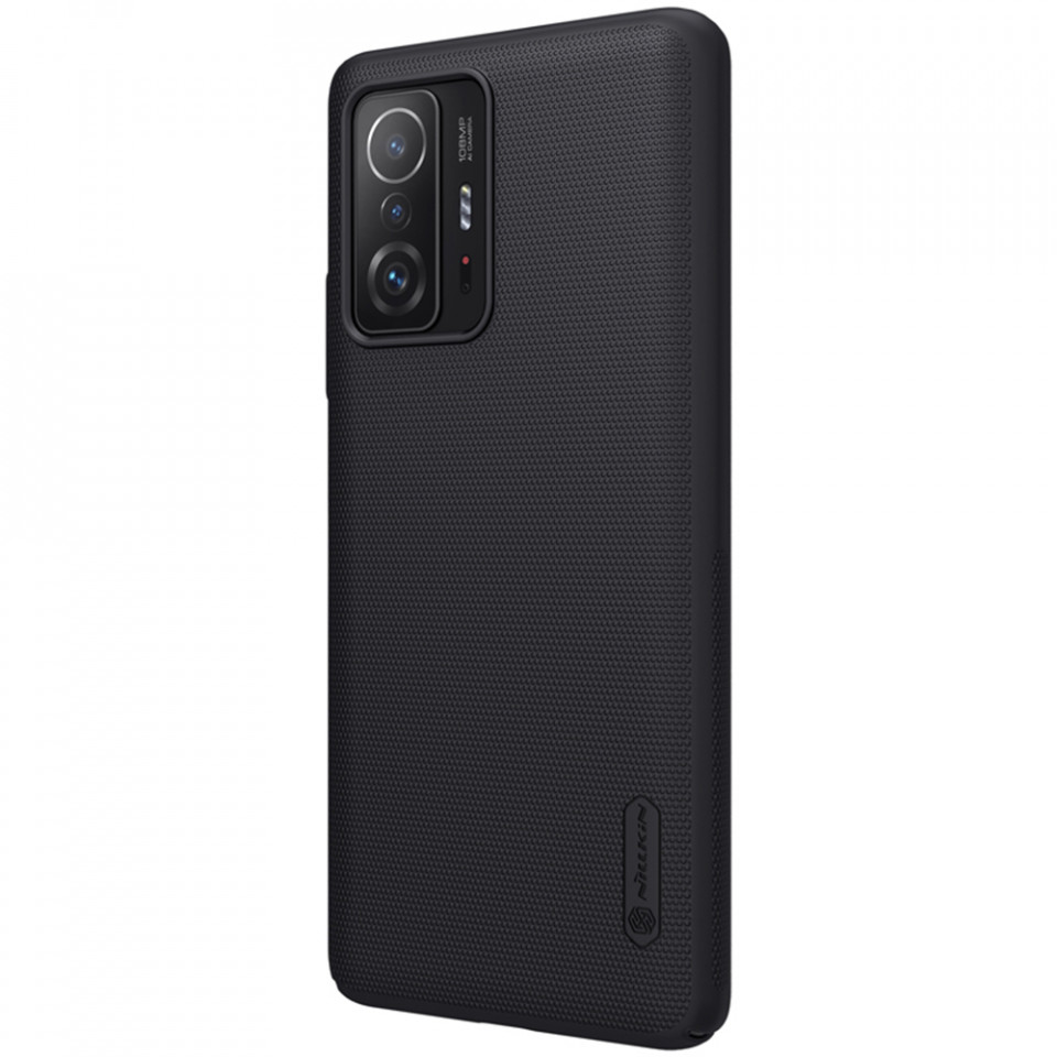Husa Xiaomi 11T / 11T Pro, Nillkin Super Frosted Shield - Negru - 2 | YEO