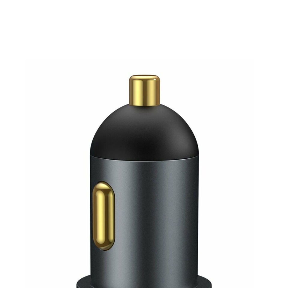 Incarcator Auto, cu Extensie Bricheta, Quick Charge 3.0, 120W, USB-A, Baseus CCBT-C0G - Gri - 2 | YEO