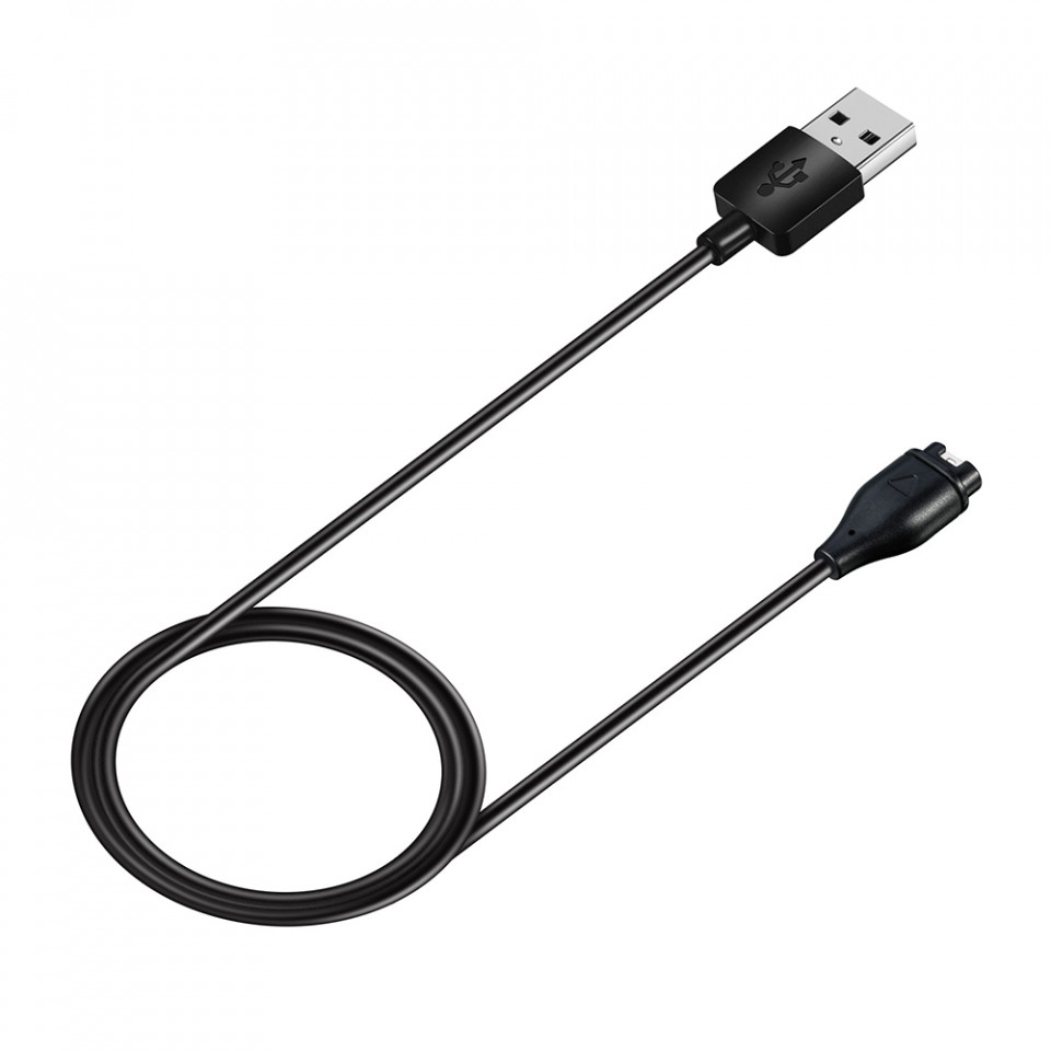 Incarcator pentru Garmin Watch, USB, 5W, 1m - Techsuit (TGC1) - Black - 1 | YEO