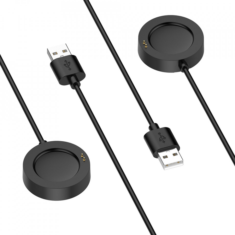 Incarcator pentru Xiaomi Watch H1/2 Pro/S2, USB, 5W - Techsuit (TXC5) - Black - 3 | YEO