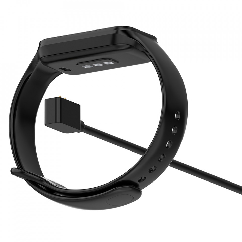 Incarcator pentru Xiaomi Watch, Mi Band 8, USB, 3.5W, 1m - Techsuit (TXC3) - Black - 2 | YEO