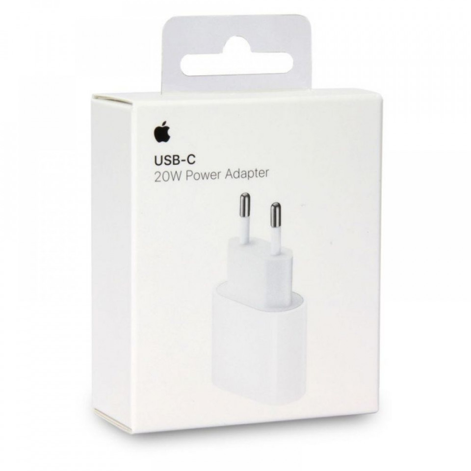 Incarcator priza Apple A2347 (MHJE3ZM/A) Type-C, Fast Charge 20W - Alb - 3 | YEO