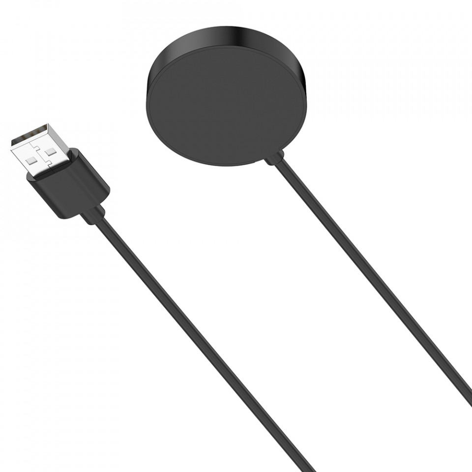 Incarcator wireless pentru Xiaomi Watch S1 Pro, USB, 4W - Techsuit (TXC6) - Black - 1 | YEO