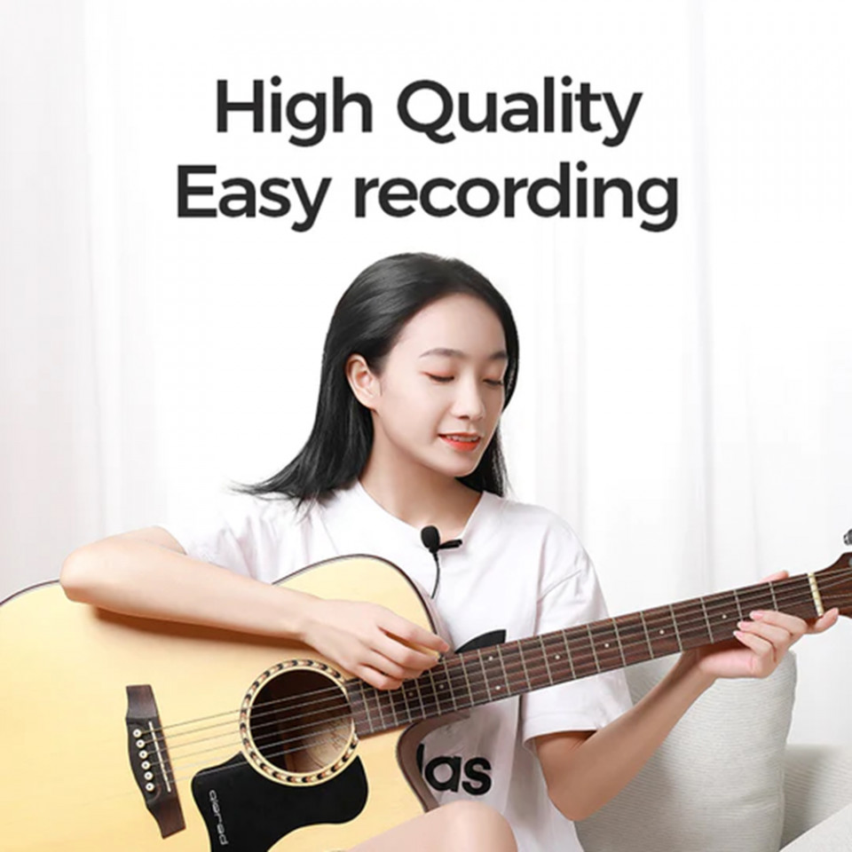 Lavaliera microfon cu Jack 3.5mm, 2m, JoyRoom - Negru - 2 | YEO