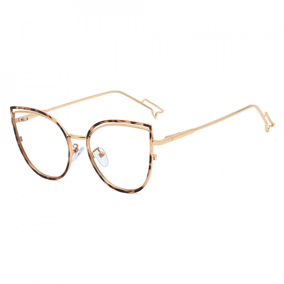 Ochelari calculator dama protectie lumina albastra, Techsuit (F95597-C13) - Leopard