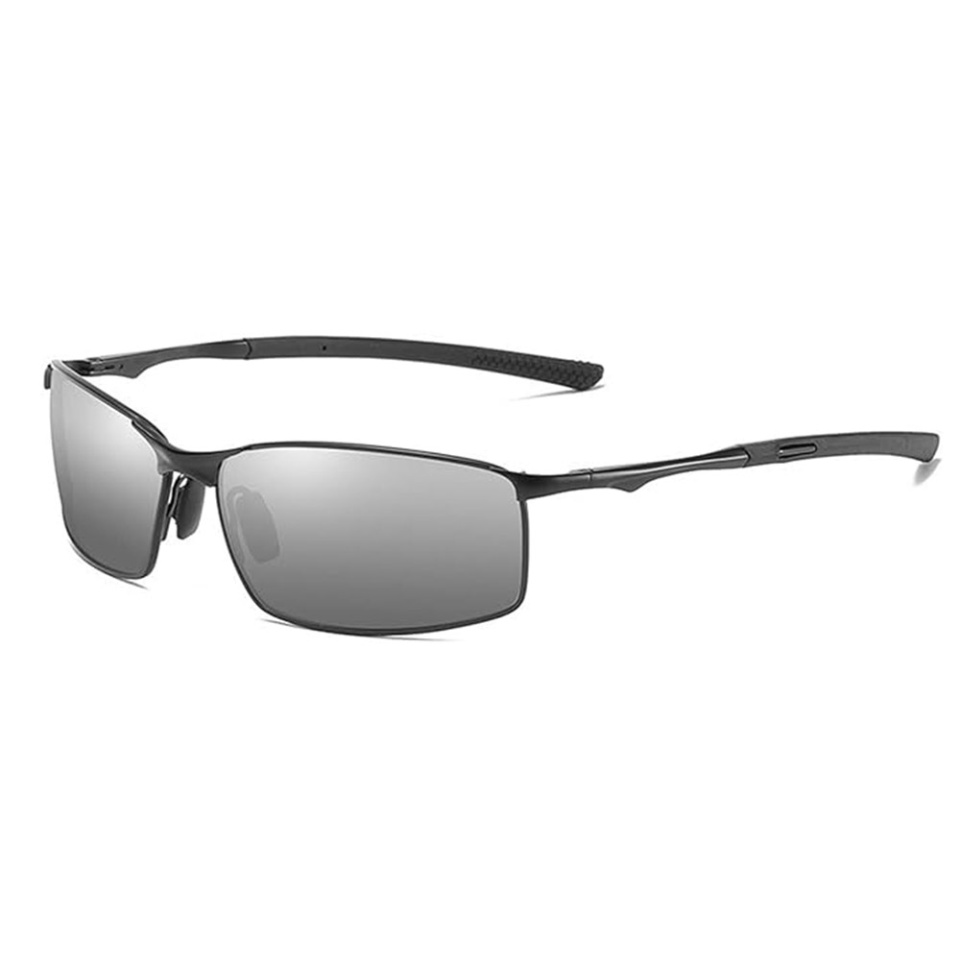 Ochelari de soare barbati, Polarizati, Skyddar 559, Negru;gri