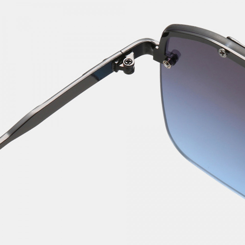 Ochelari de soare barbati, rame aluminiu, Skyddar Vistta 2576 - Auriu Verde Maro - 3 | YEO