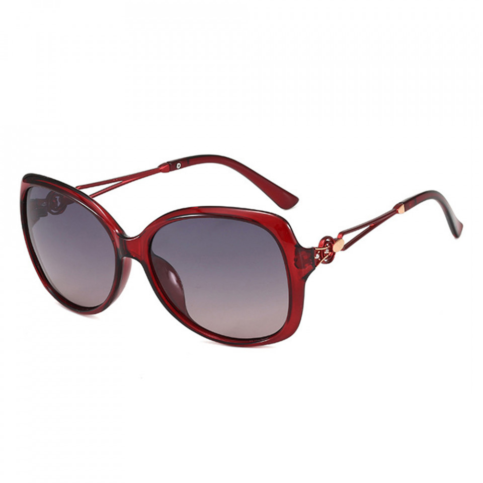 Ochelari de soare dama cu protectie UV (2305-C3), Techsuit - Wine Red