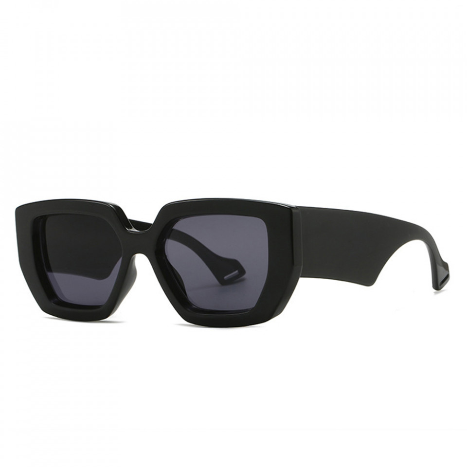 Ochelari de soare dama, Polarizati, Vintage, Skyddar Vistta 86321- Negru Gri