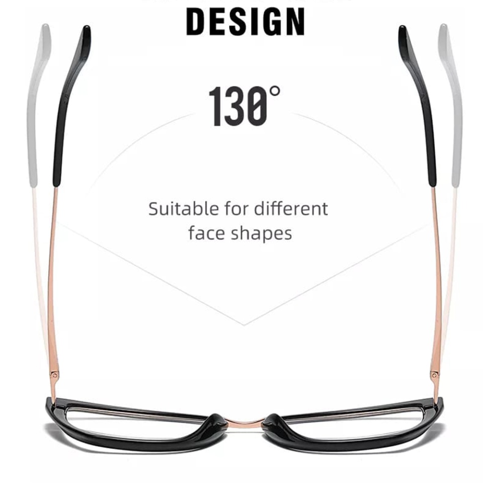 Ochelari Protectie Calculator, Ecran Telefon, Televizor, Gaming, anti Lumina Albastra, Antireflex, fara Dioptrii, SKDR OptiGlow WD605 - Albastru;transparenta - 3 | YEO