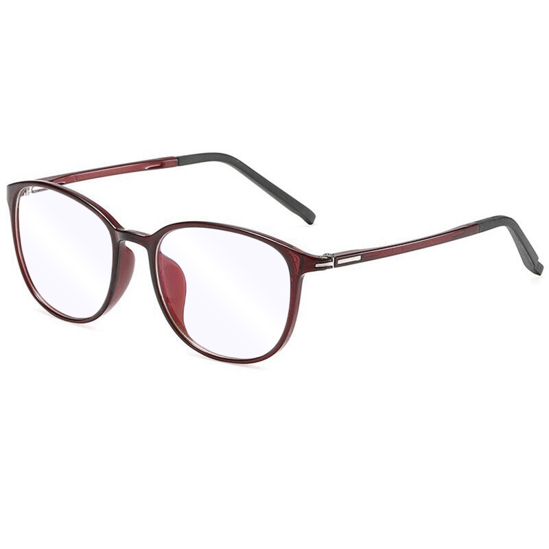 Ochelari Protectie Calculator, Ecran Telefon, Televizor, Gaming, anti Lumina Albastra, Antireflex, fara Dioptrii, SKDR OptiGlow F2822 - Rosu