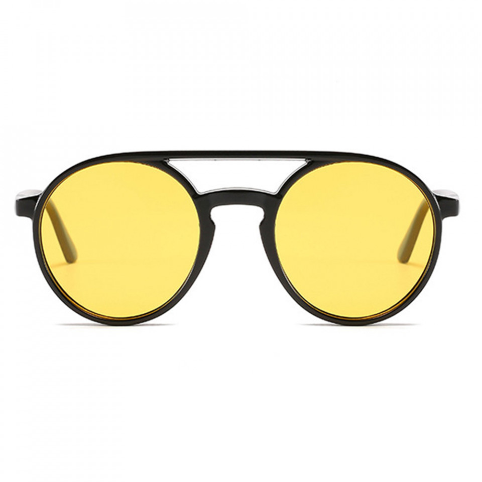Ochelari soare unisex cu protectie UV (JB3851-C6), Techsuit - Yellow - 1 | YEO