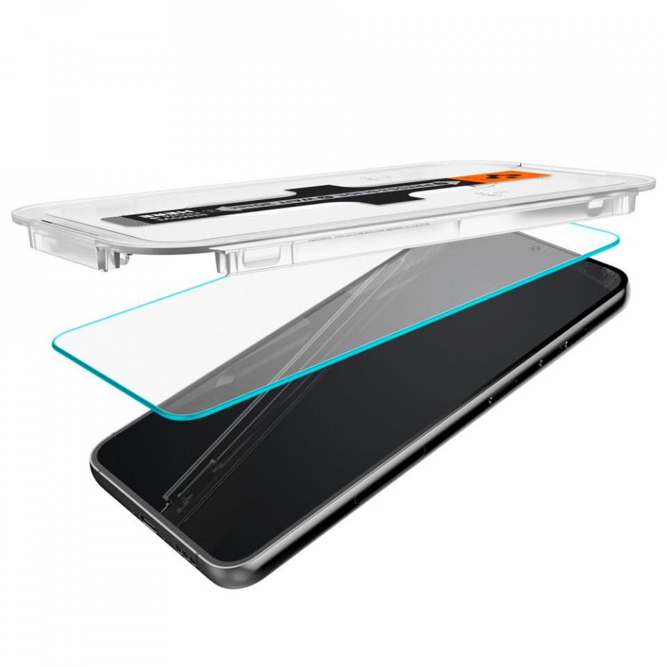 [Pachet 2x] Folie Samsung Galaxy S23, GLAS.TR Ez-Fit - Transparent - 1 | YEO