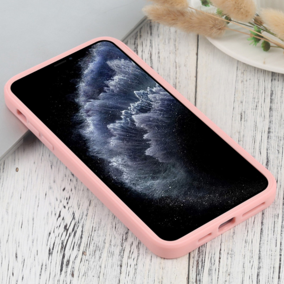 [Pachet 360°] Husa + Folie pentru iPhone 11 Pro Max, SKDR ColorShield 360° - Roz - 1 | YEO
