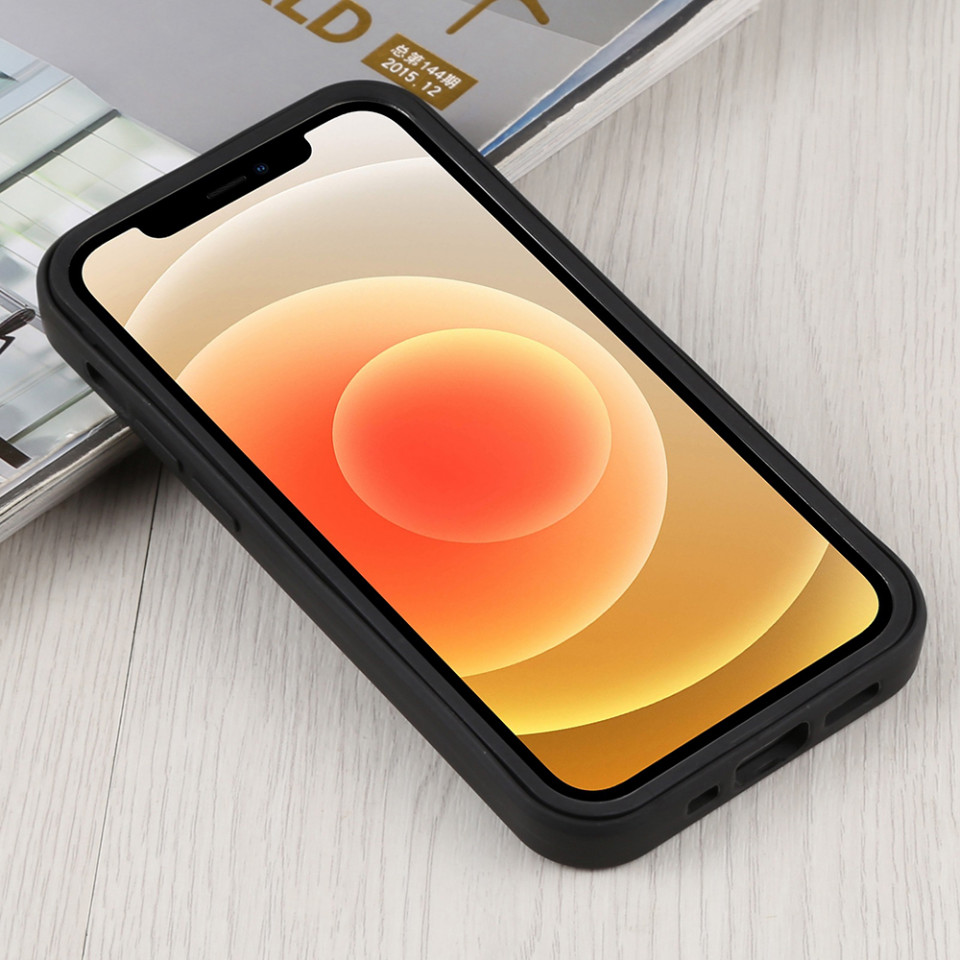 [Pachet 360°] Husa + Folie pentru iPhone 15 Plus, SKDR ColorShield 360° - Negru - 2 | YEO