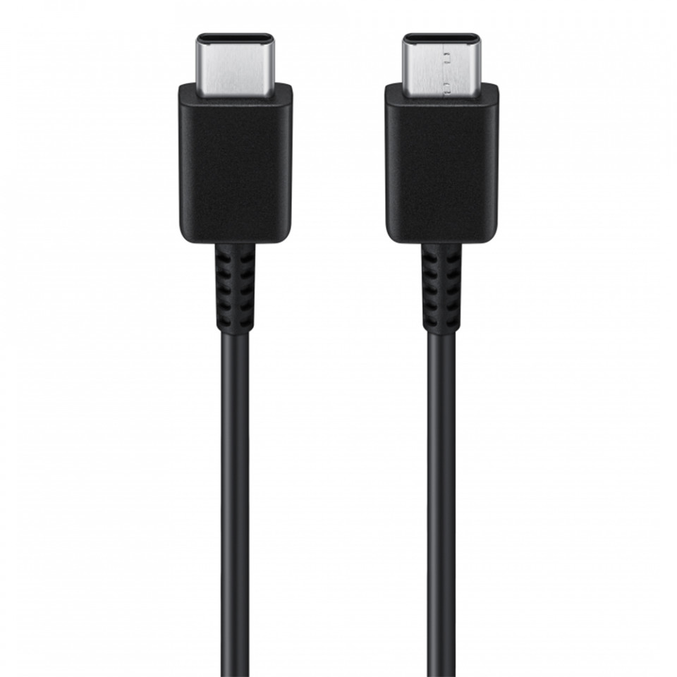 Samsung - Data Cable (EP-DN980BBE) - Type-C to Type-C, 25W, 3A, 1m - Black (Bulk Packing)