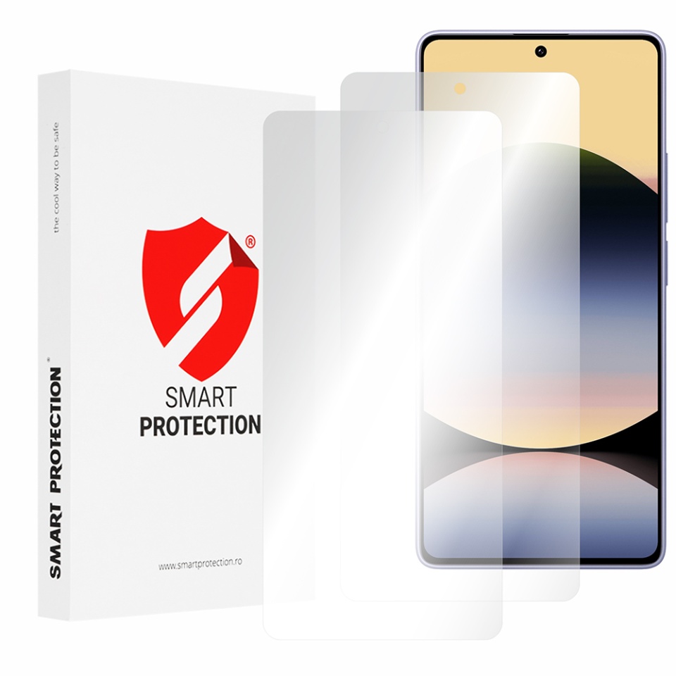 [SET 2x] Folie de protectie Xiaomi Redmi Note 14S, Premium Classic, Smart Protection, Transparent