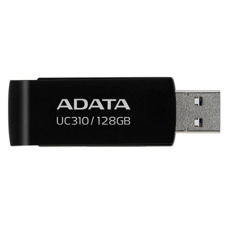 Stick de Memorie USB 3.2 FlashDrive, 128GB, Adata UC310, Negru - 1 | YEO