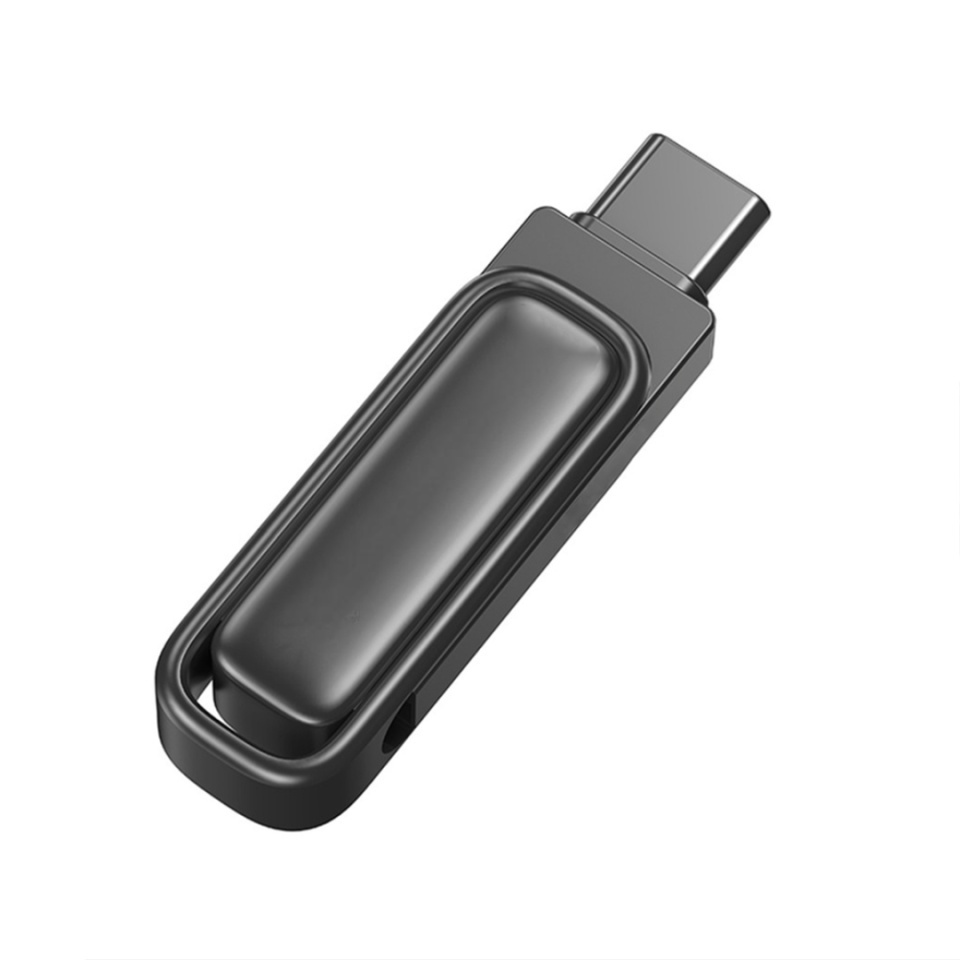 Stick Memorie USB 3.2 si Type-C, Dual-Interface, 128GB, 25M/s, 100M/s, Skyddar THSM34, set cu sticker, Tarnish - 3 | YEO