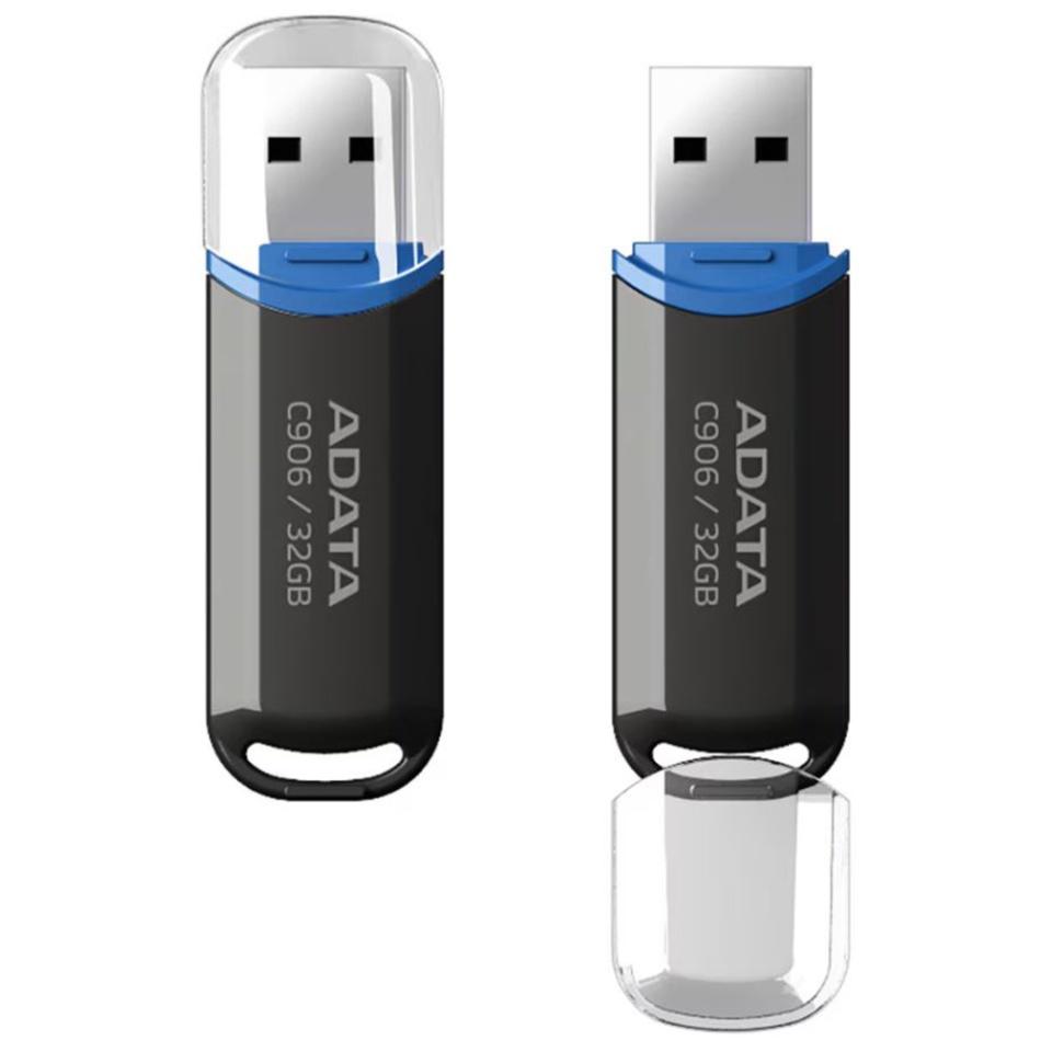 Stick USB ADATA AC906 32GB, USB 2.0, Compact si Fiabil, Negru - 1 | YEO