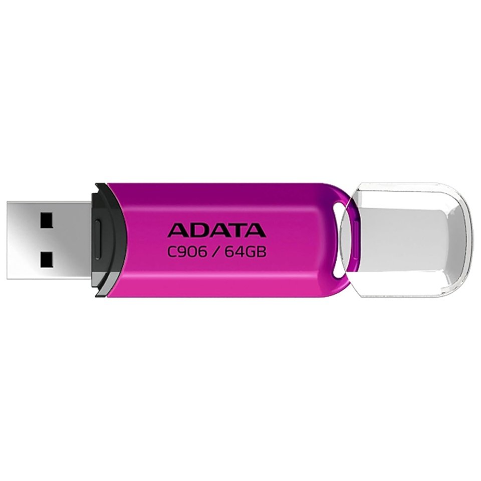 Stick USB ADATA AC906 32GB, USB 2.0, Compact si Fiabil, Roz - 2 | YEO