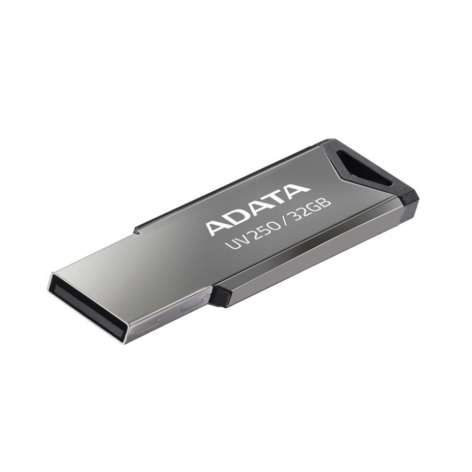 Stick USB ADATA UV250, 32G, USB 2.0, Design Metalic, Negru - 3 | YEO