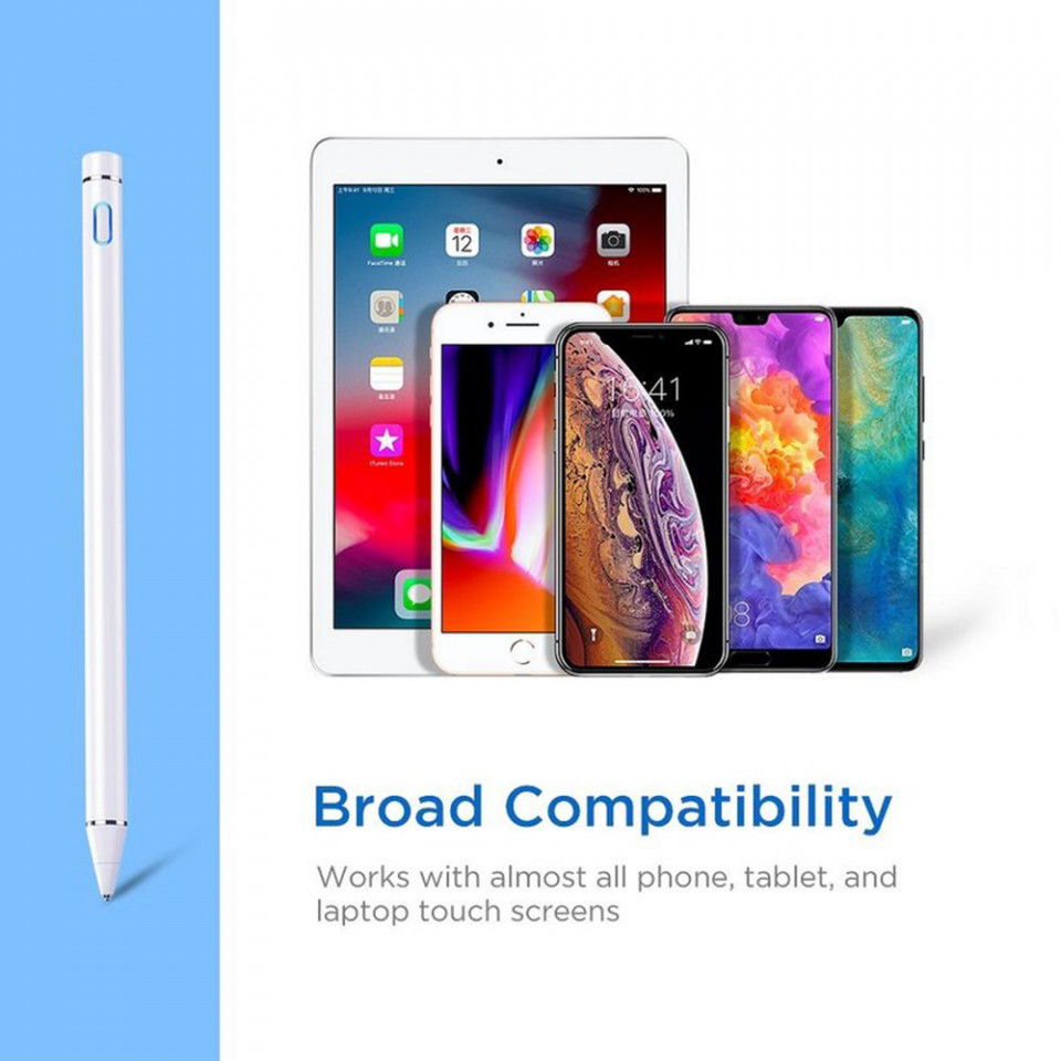 Stylus Pen pentru Android, iOS, Windows, Cablu Type-C, ESR - Negru - 3 | YEO