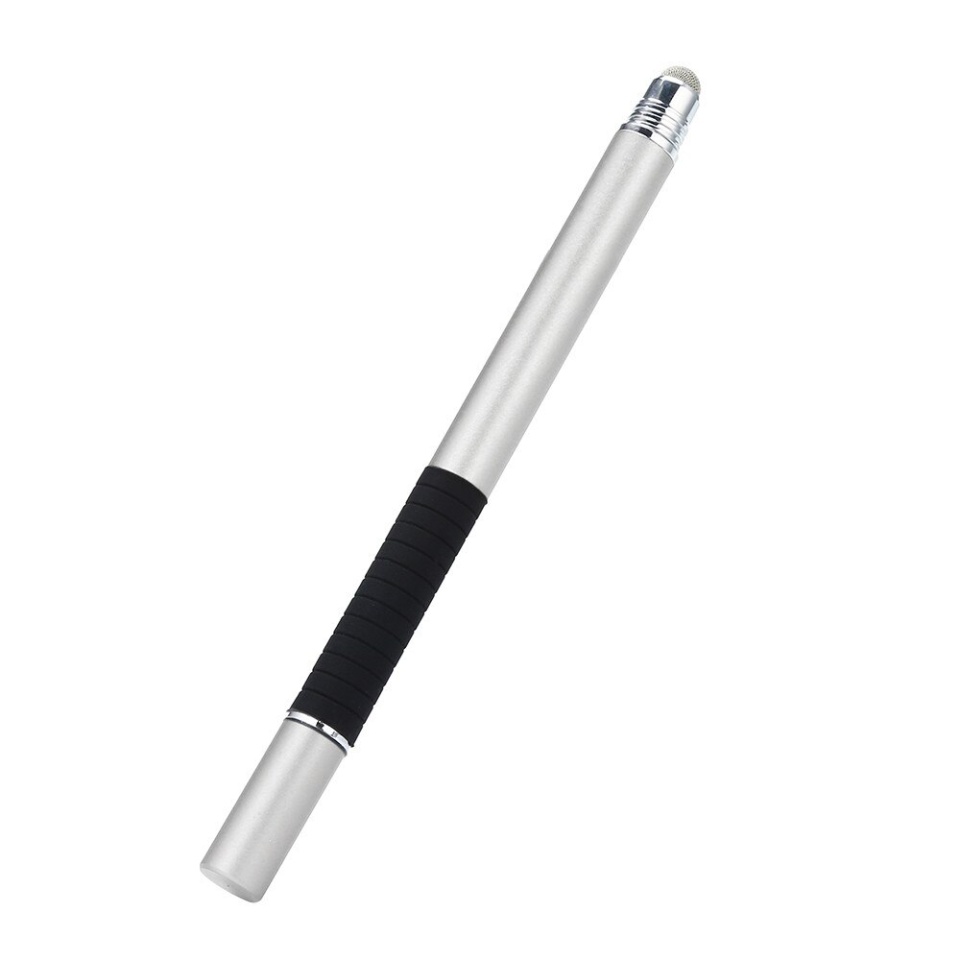 Stylus Pen Universal pentru Telefon, tableta iPad, Android, Windows, Varf Cupru, Magnetic, USB-C, (JC02) - Argintiu - 5