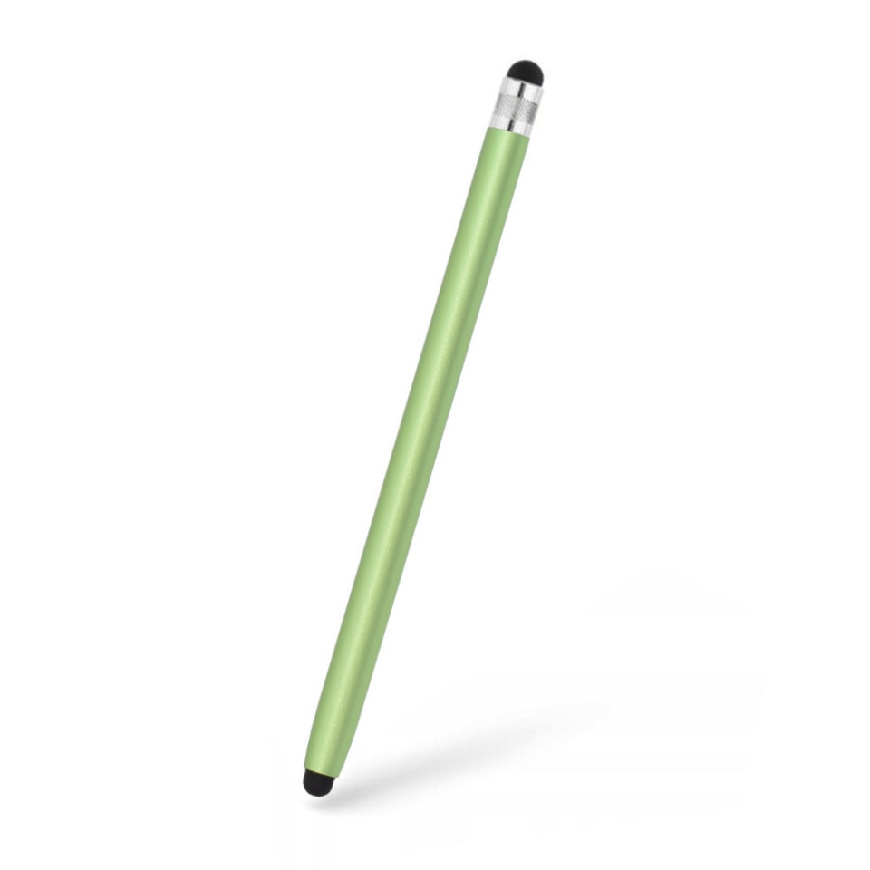 Stylus Pen Universal pentru Telefon, tableta iPad, Android, Windows, Varf Cupru, Magnetic, USB-C, (JC01) - Verde