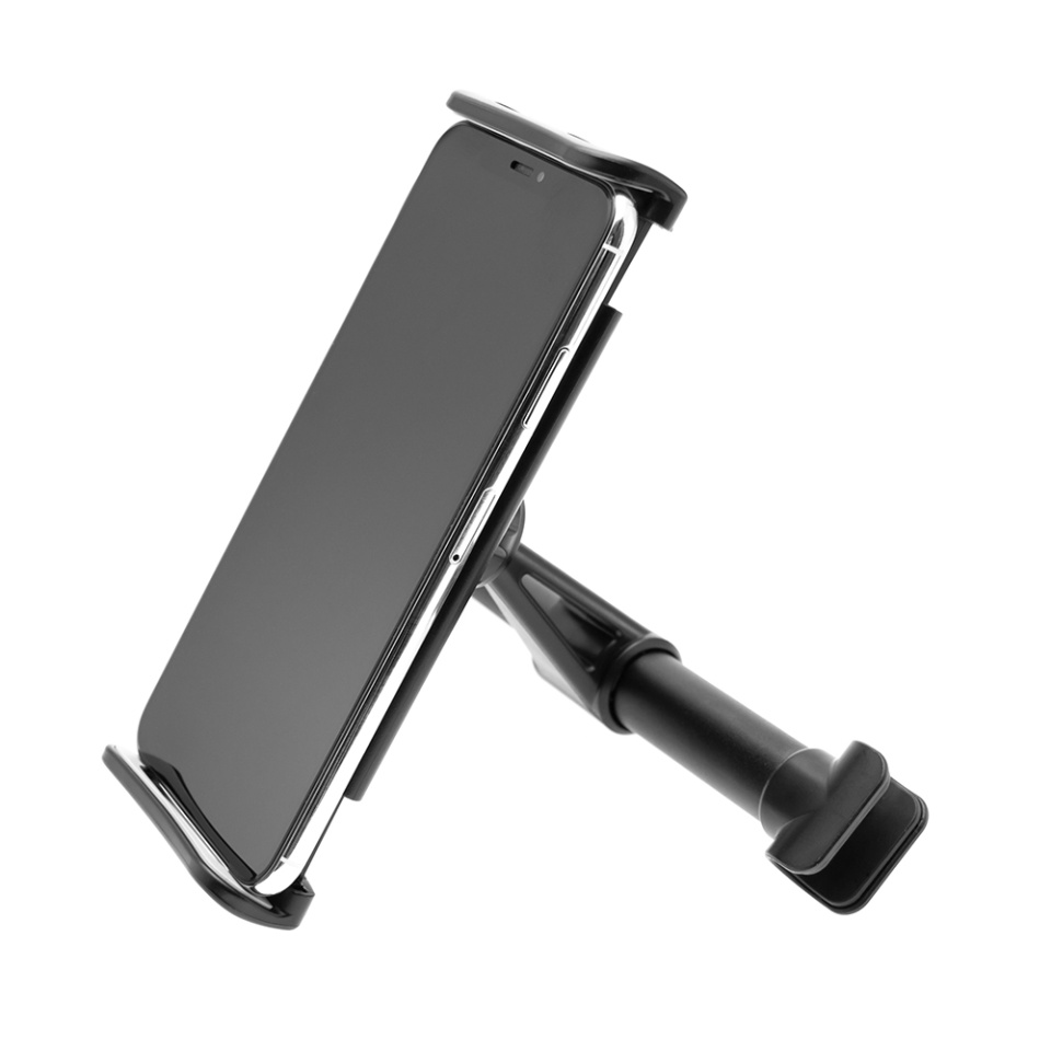 Suport Auto Tetiera pentru Tableta si Telefon, Dimensiune 7 - 13 inch, Fixed FIXTAB-PAS-BK - Negru - 3 | YEO