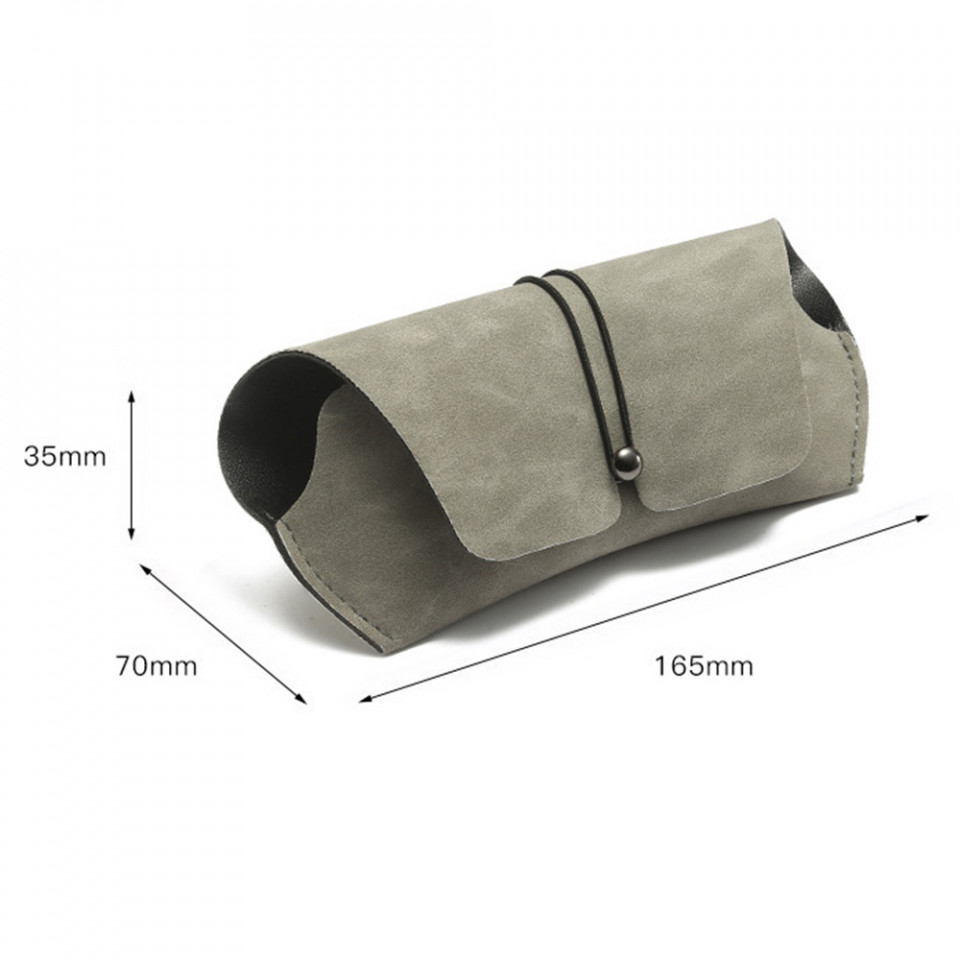 Toc ochelari piele ecologica, Techsuit (PLSD-02) - Gri - 2 | YEO